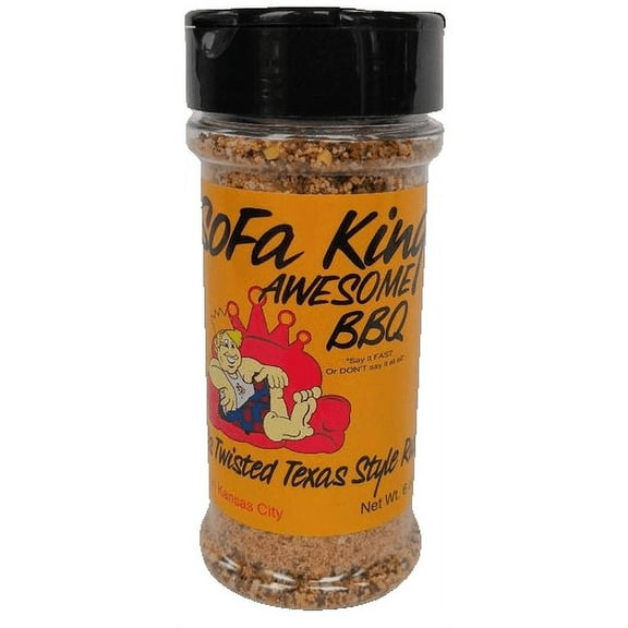 SoFa King Awesome - KC's Twisted Texas Style Rub