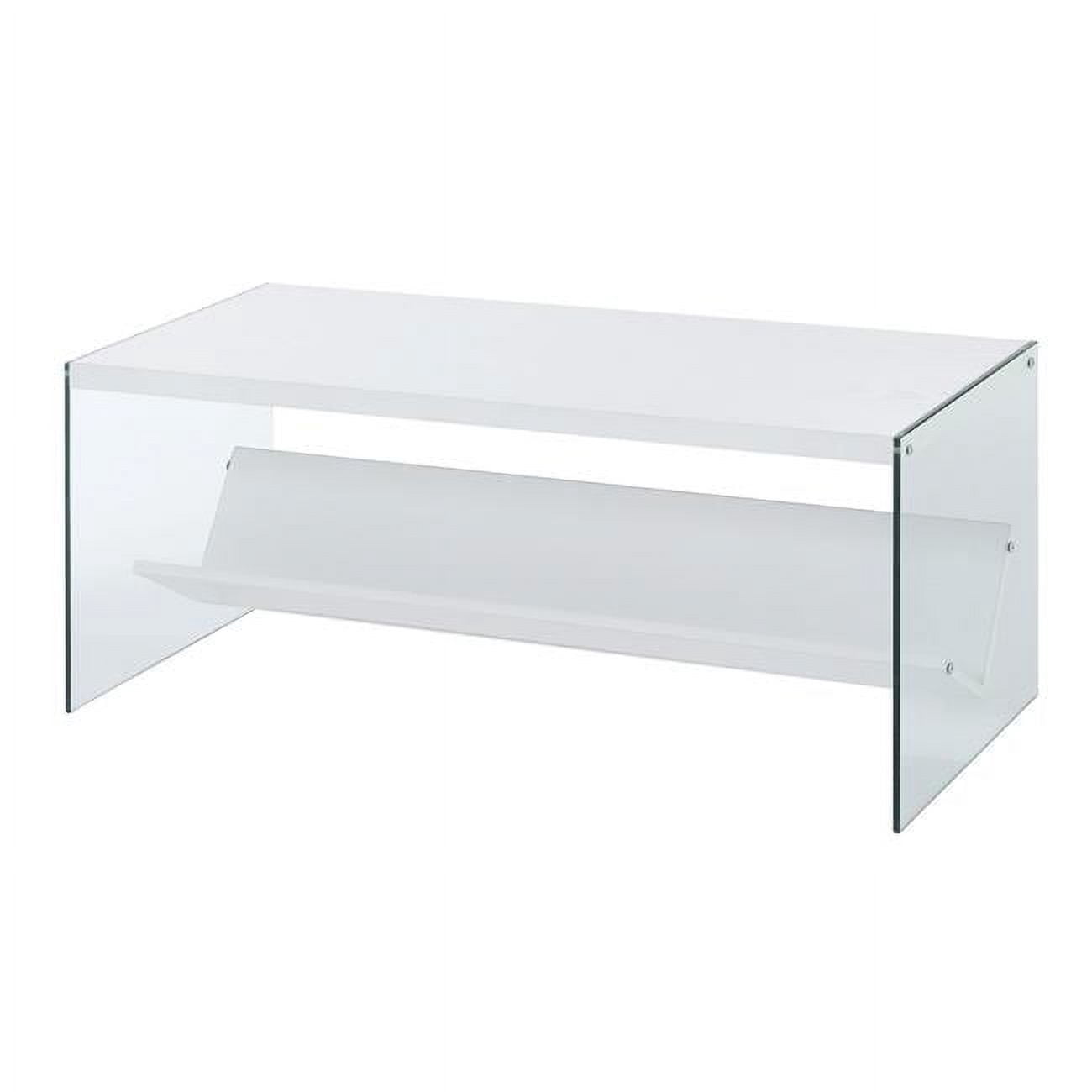 SoHo Coffee Table - White - Walmart.com