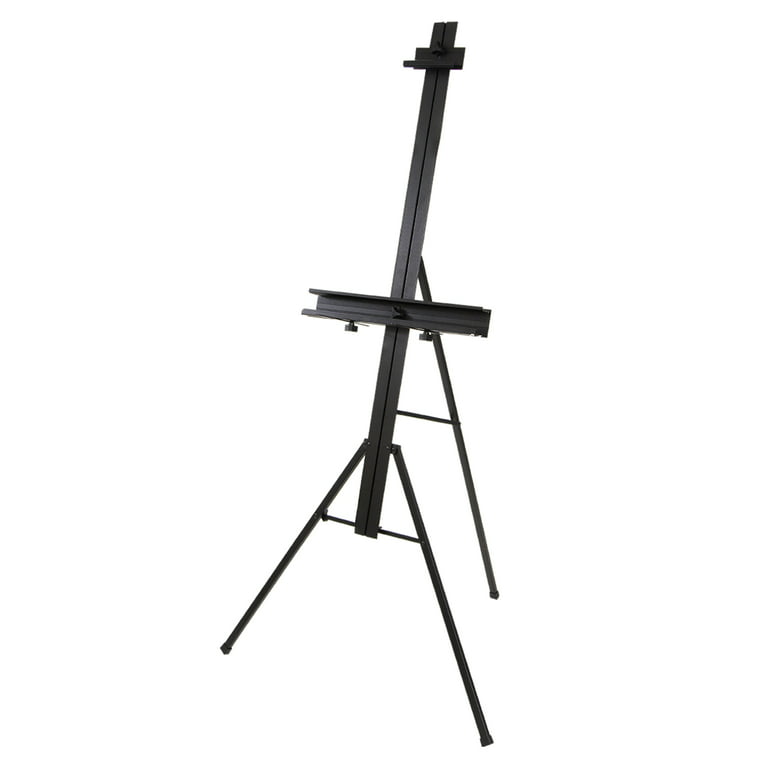 SoHo Urban Artist Aluminum Studio Easel - Black LightWeight and Stable  Studio Easel for Painting, Artists, Classrooms, & More! - Single 