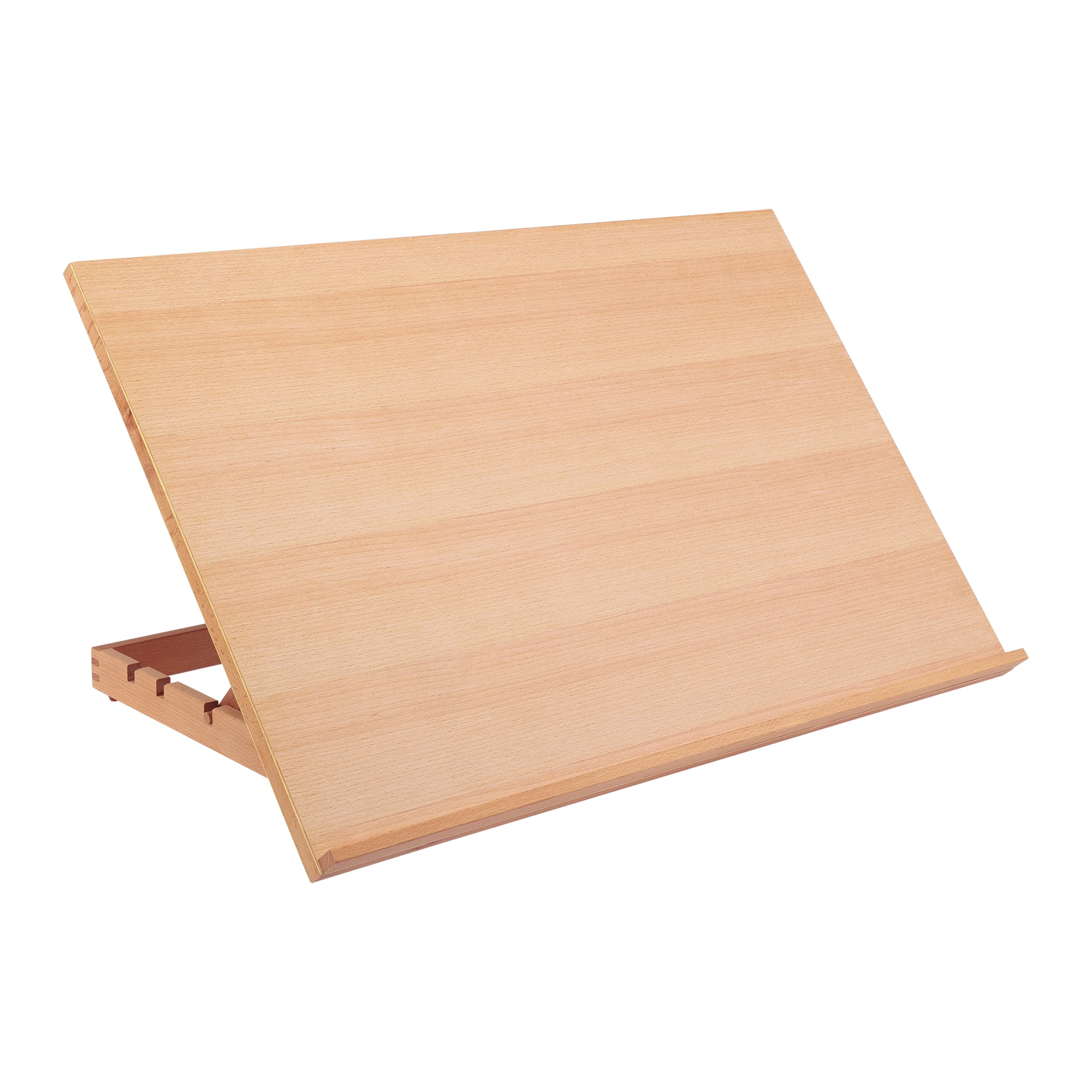 SoHo Urban Artist Extra Large 19.75" x 29.5" Adjustable Portable Drawing Board Stand Easel, 5 Positions, Natural BeechWood Finish