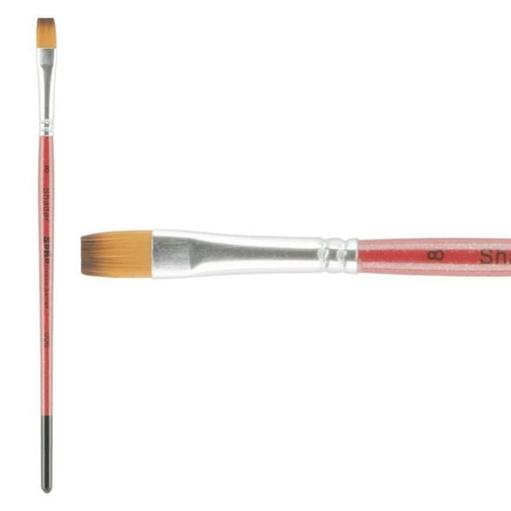 SoHo Urban Artist Paint Brushes Teijin Fiber - Shader Short-Handled #8