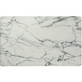 thumbnail image 1 of SoHome Cozy Living Modern Marble Anti-Fatigue Kitchen Mat, Grey/White, 20"x36", 1 of 8