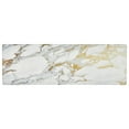 thumbnail image 1 of SoHome Cozy Living Modern Marble Runner Anti-Fatigue Kitchen Mat, Gold/White, 17.5"x55", 1 of 9