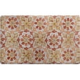 thumbnail image 1 of SoHome Cozy Living Turkish Tile Spice Floral Anti-Fatigue Kitchen Mat, Red/Yellow, 20"x36", 1 of 7