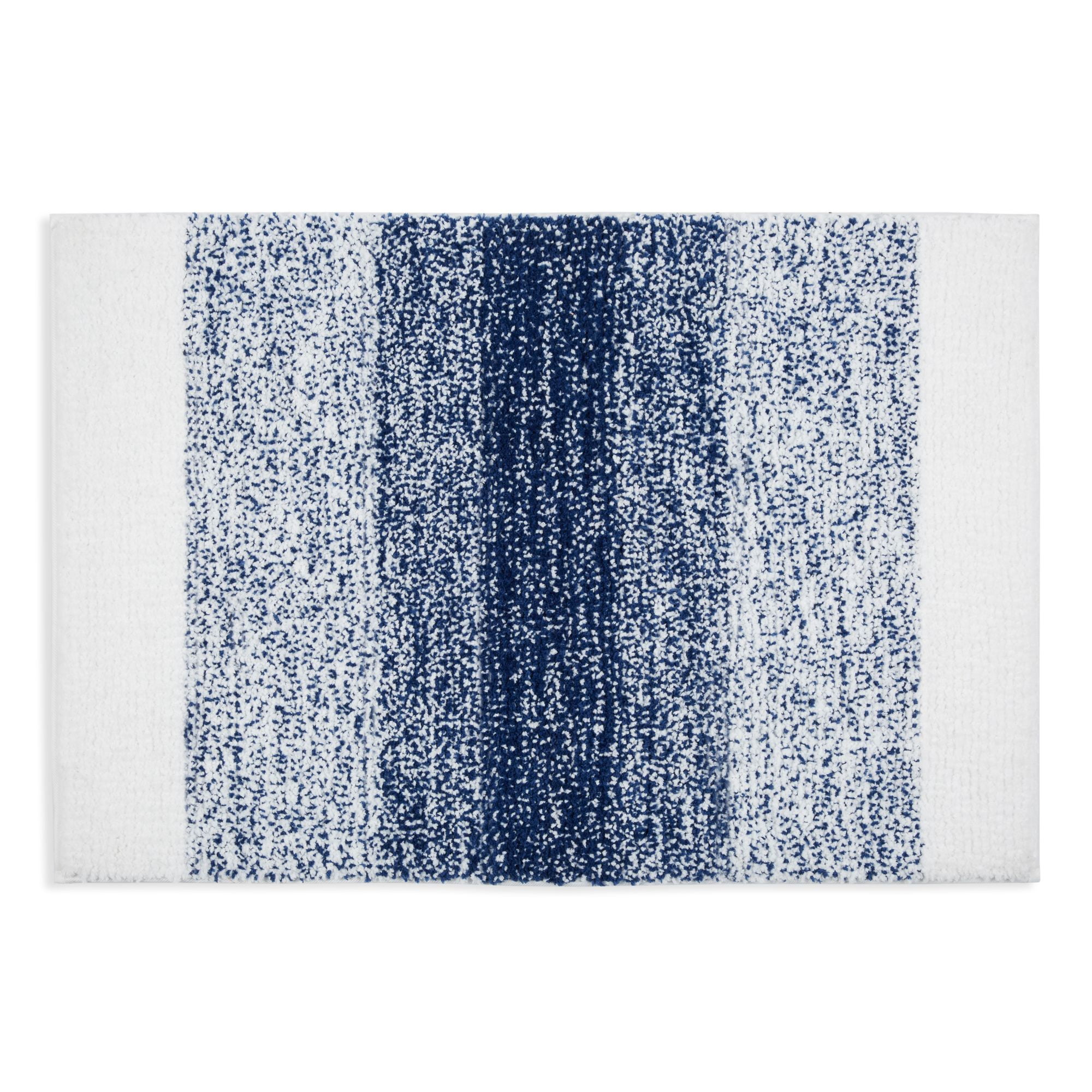 Saltoro Sherpi Nantes 2 Piece Fabric Bath Mat with Non Slippery Back The  Urban Port, Dark Blue