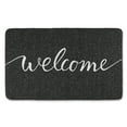 thumbnail image 1 of SoHome Welcome Door Mat, Durable Natural Rubber Non Slip Backing, Easy Clean, Ideal for High Traffic Areas, 18"x30" Welcome, 1 of 8