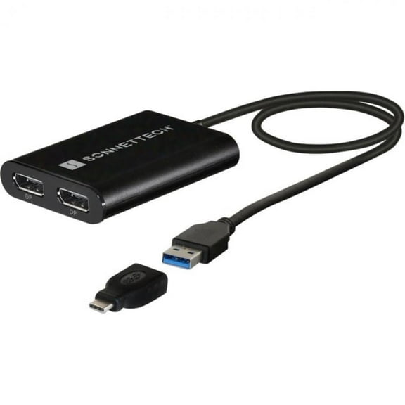 SoNNeT DisplayLink Dual 4K DisplayPort Adapter