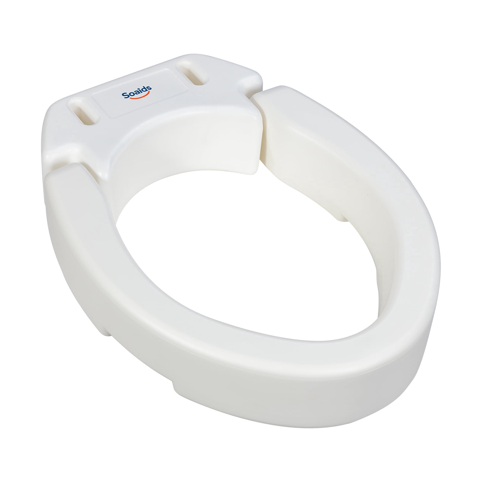 Soaids 3.5 Inch Raised Toilet Seat Risers for Seniors and Adults ...