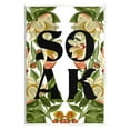thumbnail image 1 of Soak Bathroom Floral Sign Botanical & Floral Graphic Art Unframed Art Print Wall Art, 1 of 6