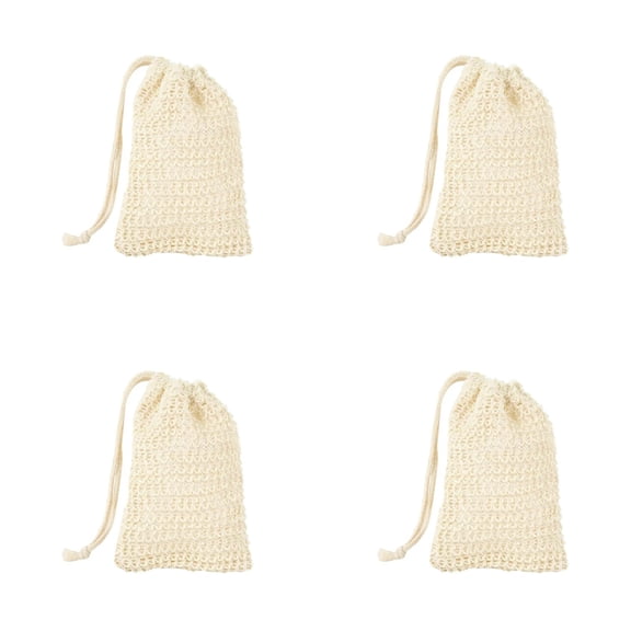 Soap Bag, Bar Soap Pouch,Soap Bags For Soap Bars,Colored Mesh Soap Saver Bag Pouch Mesh Net Drying Soap Holder For Shower(4 Pack)