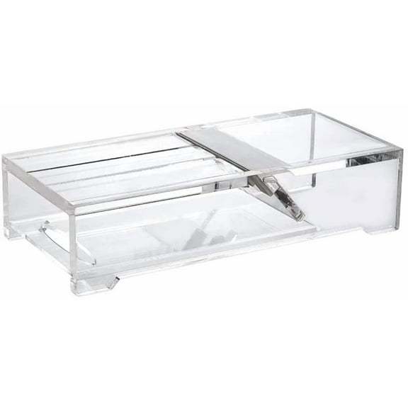 Soap Beveler Planer Soap Trimming Tools Acrylic Adjustable Soap Beveling with Drawer for Handmade Soaps DIY Craft Soap Making Trimming Beveling ClearDIY