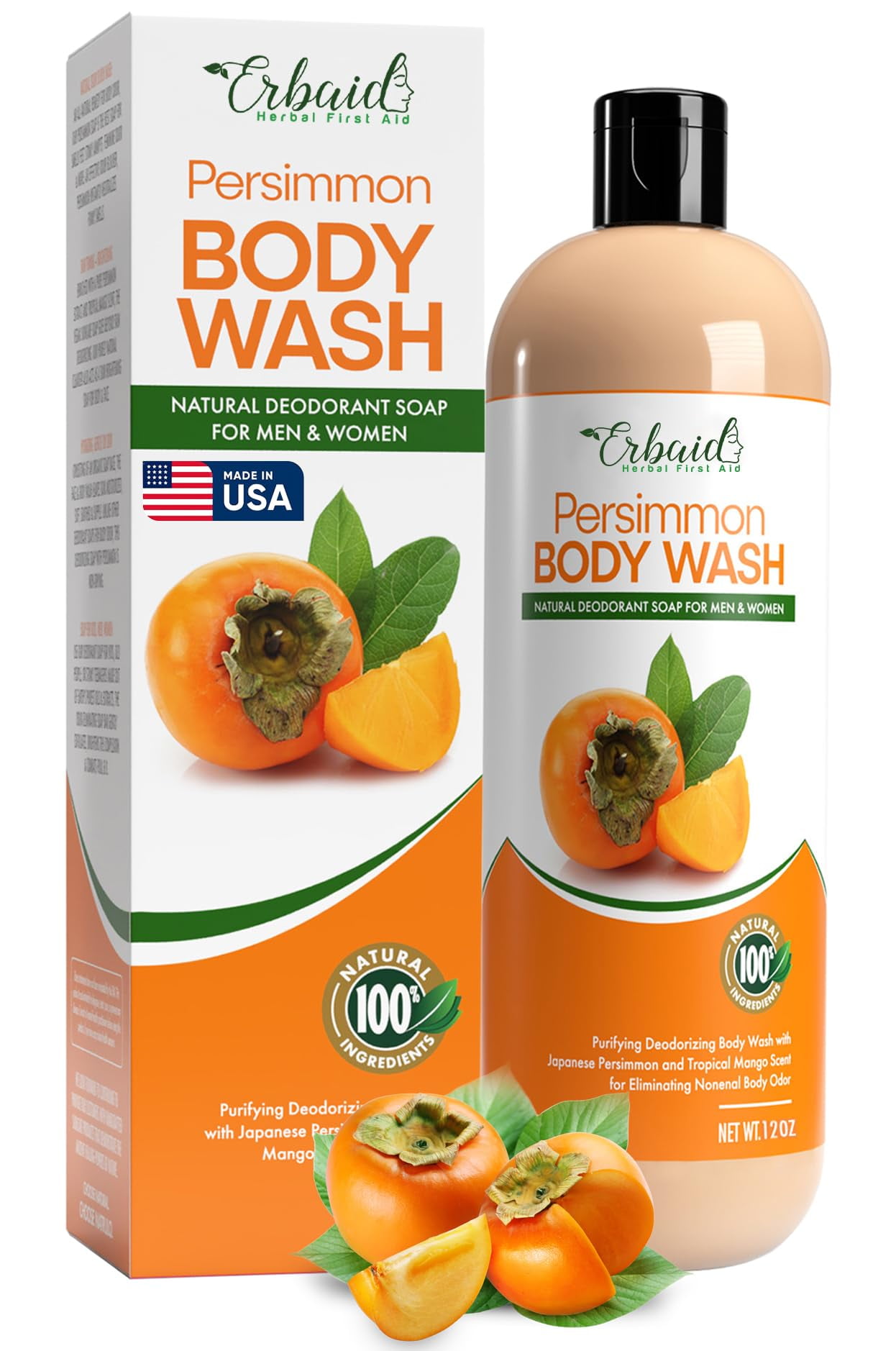 Soap for Body Odor Control Purifying Deodorizing Body Wash for