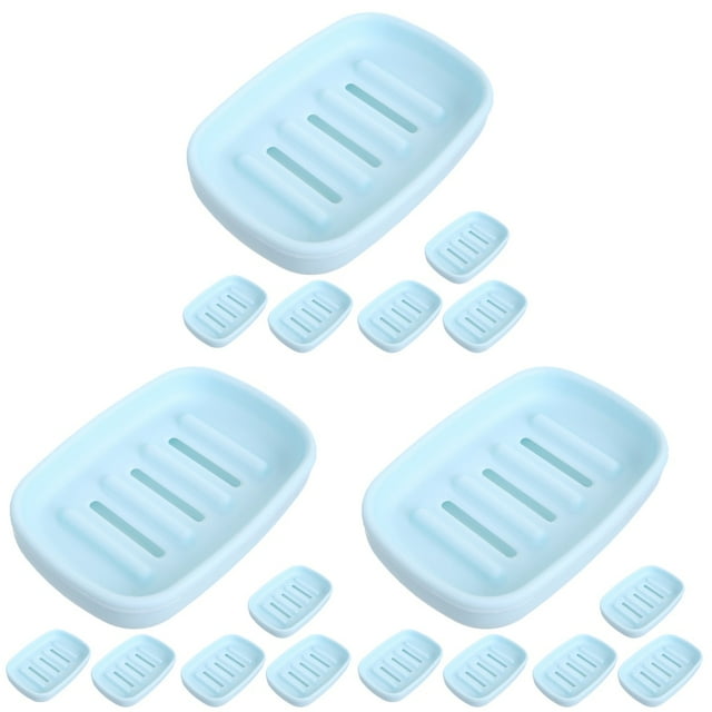 Soap Box 18 Pcs Bathroom Supplies Portable Container Travel Case Cases