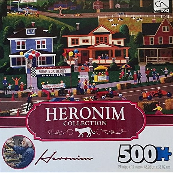 Soap Box Derby 500 Piece Puzzle
