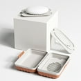 thumbnail image 1 of Soap Box with Lid Portable Travel Soap Case, Thickened Plastic Soap Holder with Cover, Waterproof & Leak-Proof for Bathroom Kitchen Hotel, Compact & Space-Saving, 1 of 6