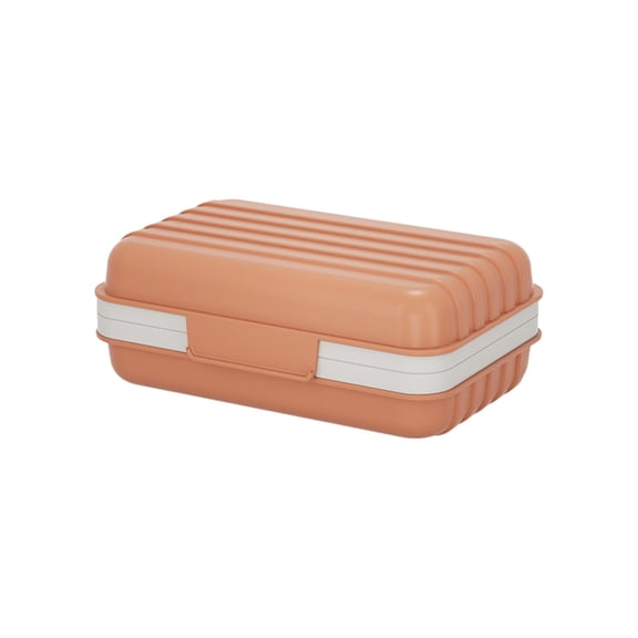 Soap Box With Lid, Thickened Travel Soap Container Featuring Portable and Fashion Design for Household and Bathroom Use, Creative Soap Tray for Daily