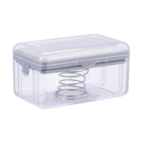 Soap Bubble Box Multi-function Storage Rack Washing Sponge Manual Press Liq