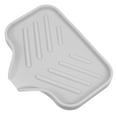 thumbnail image 1 of Soap Dish Soap Cleaning Storage Keep Soap Dry for Home Bathroom Kitchen Silicone Light Gray 13.5x10.5cm, 1 of 6