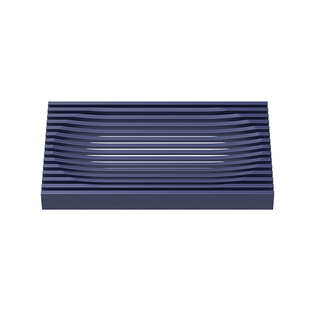 Soap Dish Soap Saver Holder Soap Tray for Bathroom Shower Rectangular Sink Drainer Hand Craft