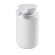 Soap Dispenser, 300 ml / 10 oz, Rechargeable Automatic Hand Soap Dispenser with Pump, 2 Adjustable Levels, Modern Touchless Liquid Foam Container with Indicator for Bathroom and Kitchen, White