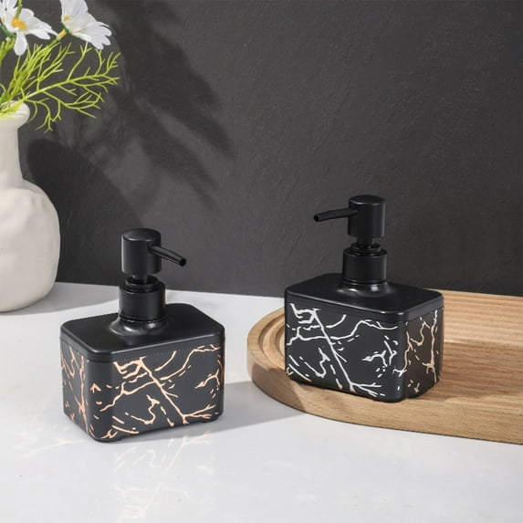 Soap Dispenser under $5! Cagogo 360ml Hands Sanitizer Dispenser Bottle, Good Looking Soap Dispenser for Bathroom, Kitchen Toilet Hand Wash Station, Refillable Liquid Soap Container, Modern Home