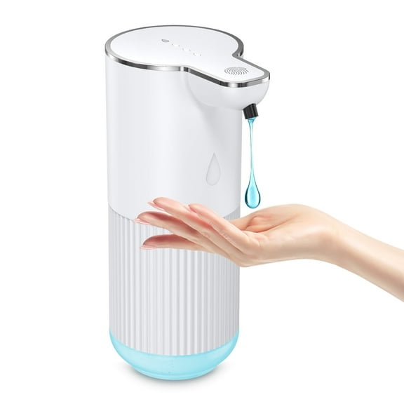 Soap Dispenser, AMIR 350ml Dish Soap Dispenser Waterproof Automatic Liquid Soap Dispenser for Kitchen Bathroom Shampoo Facial Cleanser