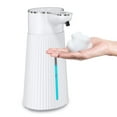 thumbnail image 1 of Soap Dispenser, AMIR 400ml Automatic Soap Dispenser Rechargeable Foaming Soap Dispenser for Bathroom Kitchen Toilet School Hotel, 1 of 11