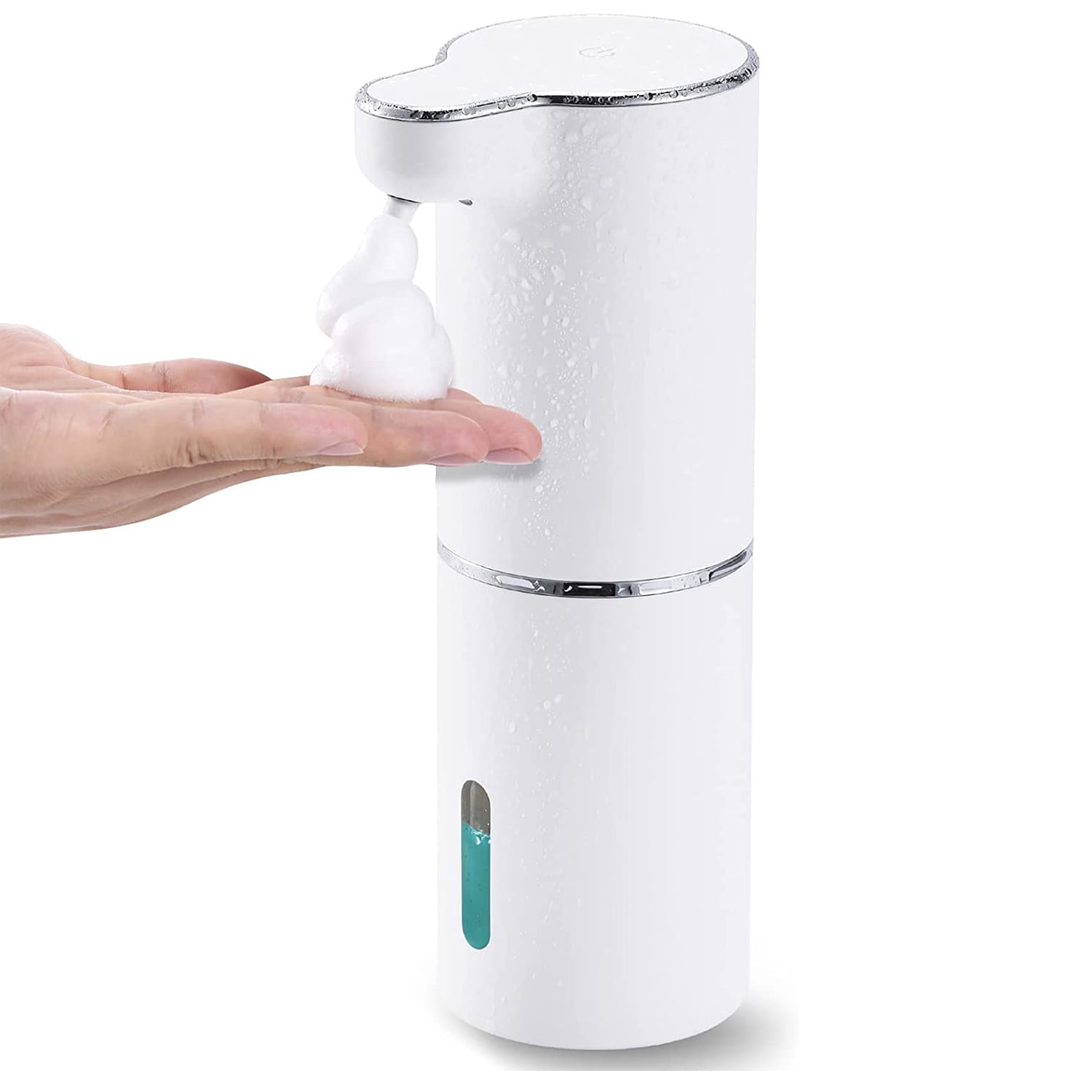 Rechargeable Hand Soap Dispenser 300mlx2 Self Adhesive And Shampoo