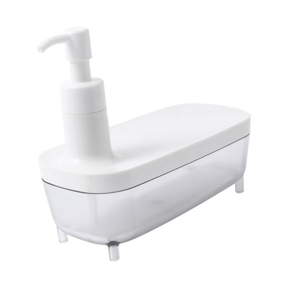Soap Dispenser Dish Soap Dispenser, 2 in 1 Boat Shaped Design ,Multifunctional Soap Liquid Pump Soap Dispenser for Home, Kitchen