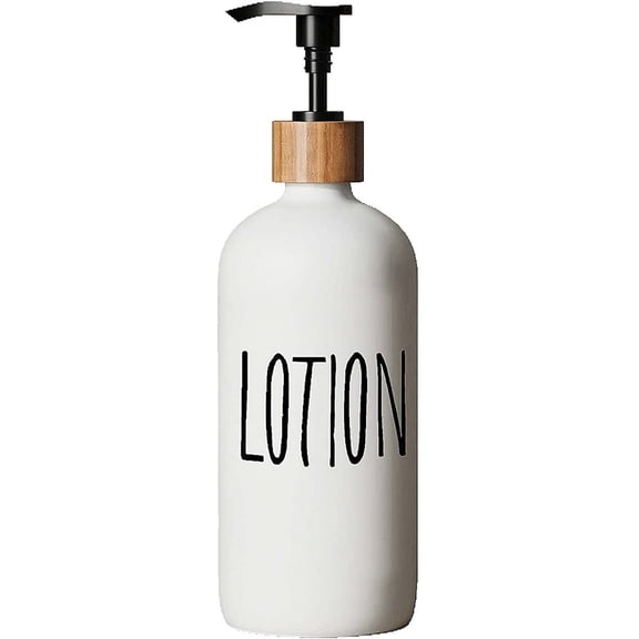 Soap Dispenser,Dish Soap Dispenser for Kitchen Sink.Glass Hand Soap Dispenser, Modern Farmhouse Decor Dish Soap Pump for Bathroom,Kitchen Sink Decor (Black-Dishes)