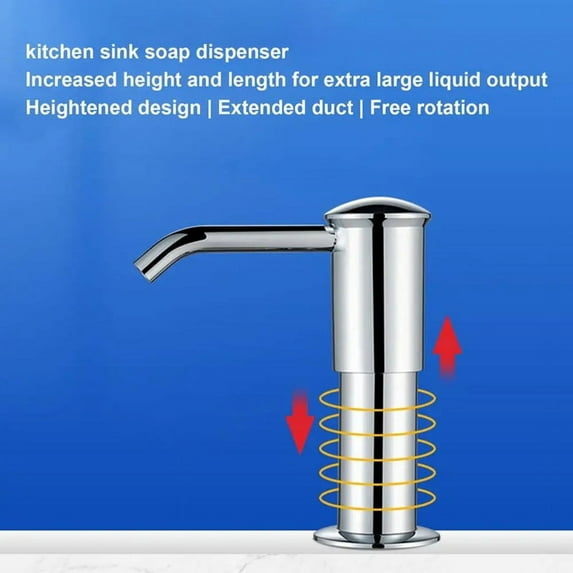 Soap Dispenser Extension Tube Kit Household Kitchen Sink Liquid Bathroom Lotion Detergent Hand C