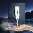 thumbnail image 1 of Soap Dispenser Kitchen Bathroom Wall Mounted Commercial for Liquid Containers Shampoo Gel Chamber Plastic White, 1 of 8