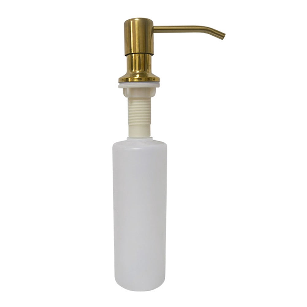 Soap Dispenser for Kitchen Sink, Built in Design Sink Soap Dispenser, Refill from The Top ...
