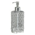 thumbnail image 1 of Soap Dispenser with Plastic Pump, Refillable Kitchen Countertop Liquid Hand Soap Dispensers, Crystal Bathroom Lotion Bottle for Dispenser Dish Soap, 14oz, 1 of 6