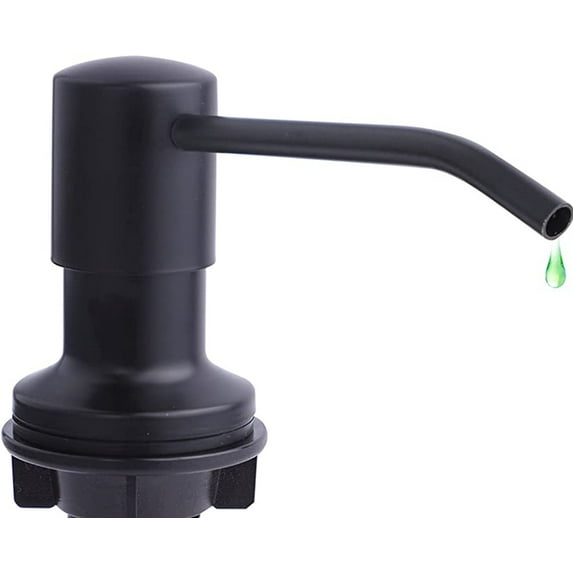 Soap Dispenser, Sink Built in Stainless Steel Pump Head Dish Soap Dispenser
