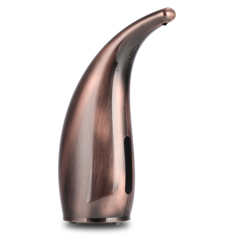 Soap Dispenser,Touchless Bath Kitchen Countertop Automatic Soap Dispenser with Infrared Motion Sensor,IPX6 Waterproof.Perfect for Bathroom and Kitchen.（red copper）