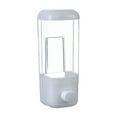 thumbnail image 1 of Soap Dispenser Wall Mount,250ML Commercial Manual Soap Dispenser Wall Mounted for Bathroom Kitchen Hotel,Shampoo Container Plastic, 1 of 8