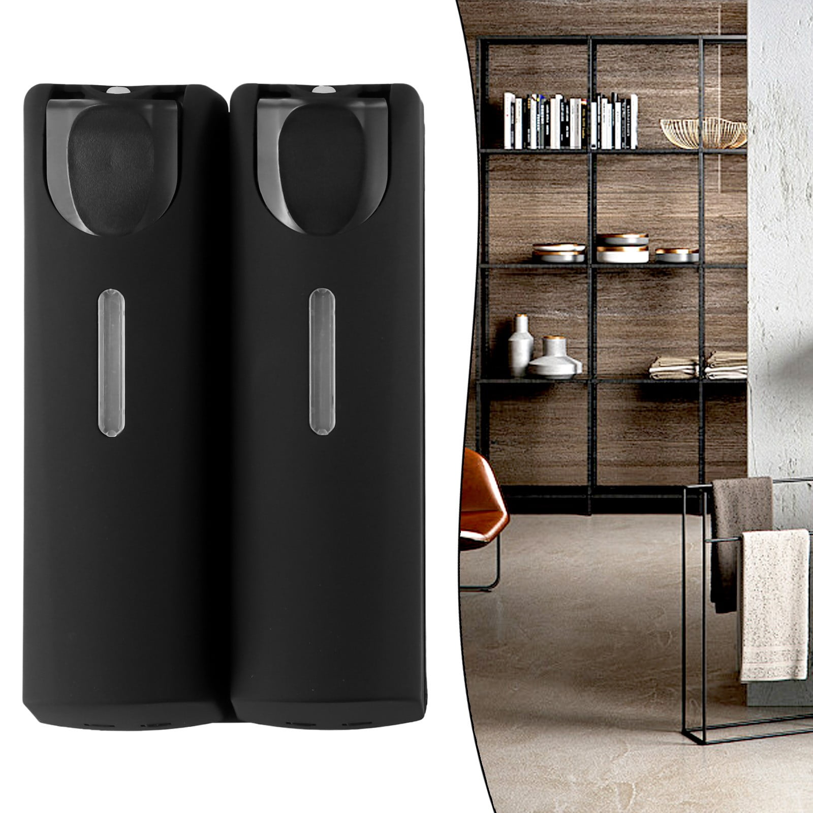 Soap Dispenser Wall Mounted Liquid Bathroom Hand Soap Shower Gel