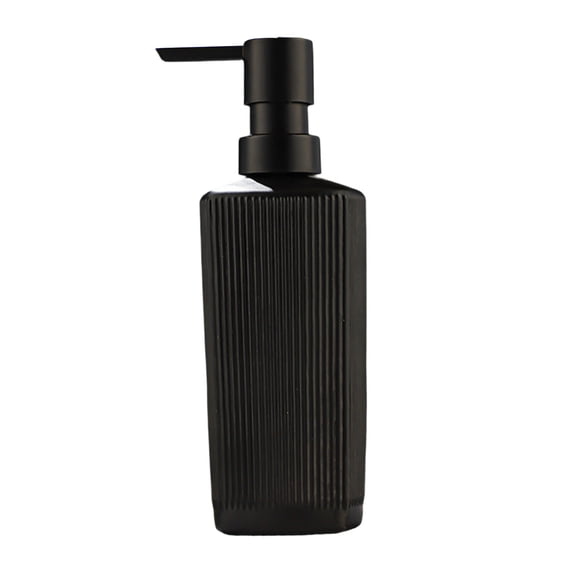 Soap Dispenser for Bathroom 350 ml Glass Refillable Pump Bottle for Hand Soap Shampoo Body Wash Liquid Container
