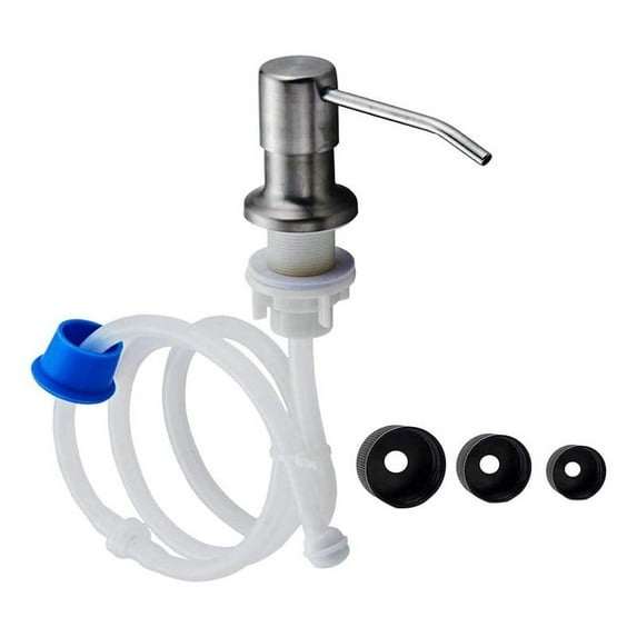 Soap Dispenser for Kitchen Sink Built in Countertop Soap Dispenser Pump Head with 45.5Inch Extension Tube Kit