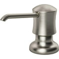 thumbnail image 1 of Soap Dispenser for Kitchen Sink Lotion Dispenser 17 oz Bottle Built in Design Refill from The Top (Brushed Nickel), 1 of 9