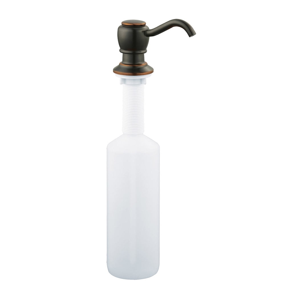 Design House 17 oz Capacity Soap and Lotion Dispenser, Oil Rubbed Bronze