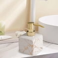 thumbnail image 1 of Soap Dispenser with Pump Bottle Soap Dispenser for Toilet Shampoo Countertop White, 1 of 8