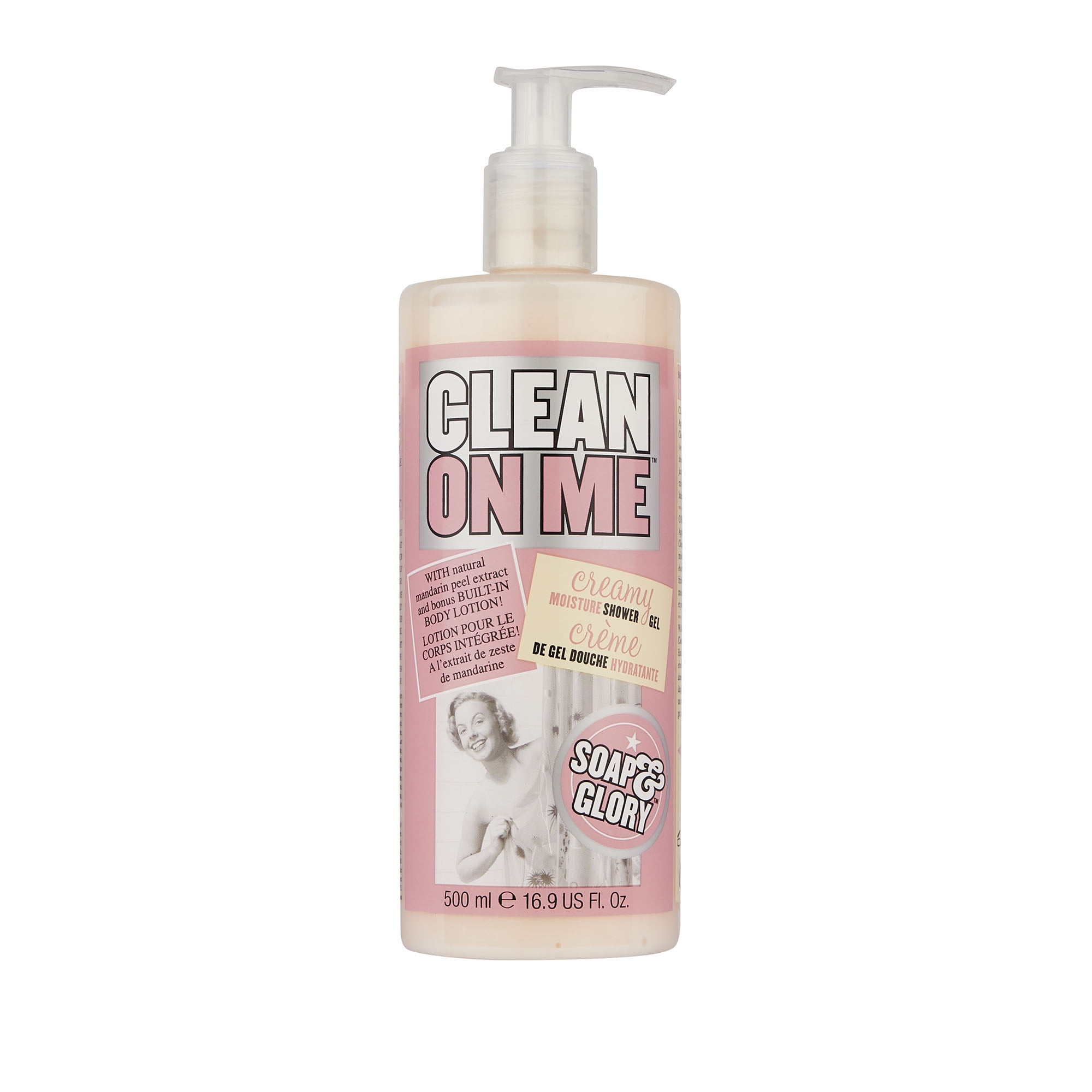Soap & Glory Clean On Me Creamy Clarifying Shower Gel, 500ml