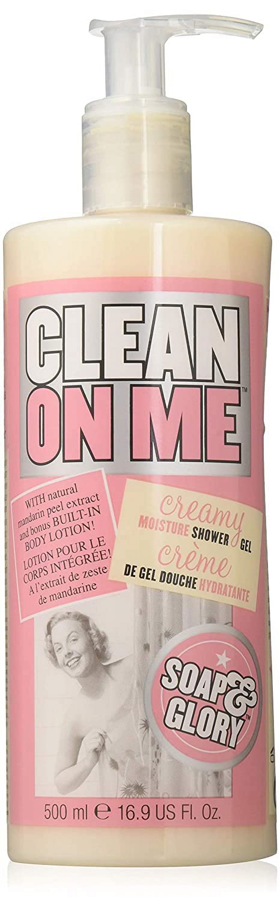 Soap & Glory Clean On Me Shower Gel And Body Lotion