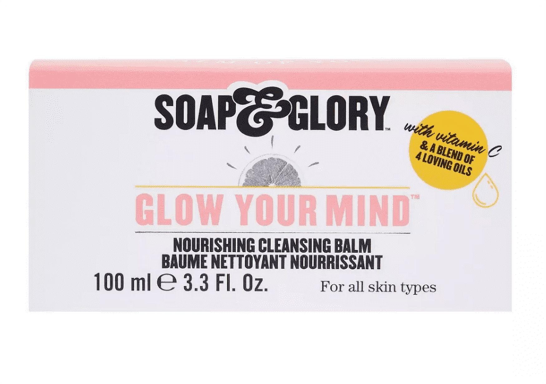 Soap & Glory Glow Your Mind Nourishing Cleansing Balm 3.3 fl oz