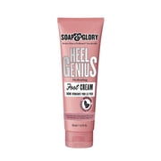 Soap & Glory Heel Genius Moisturizing Foot Cream, Foot Exfoliator for Cracked and Dry Heels, 4.2 fl oz