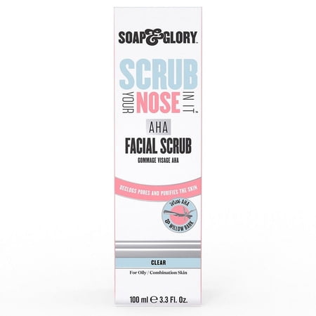 Soap & Glory Scrub Your Nose In It AHA Facial Scrub 3.3 fl oz