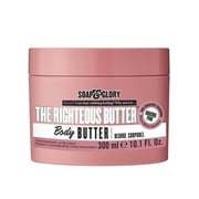 Soap & Glory The Righteous Butter Moisturizing Body Butter, Original Pink Scent, 10.1 fl oz