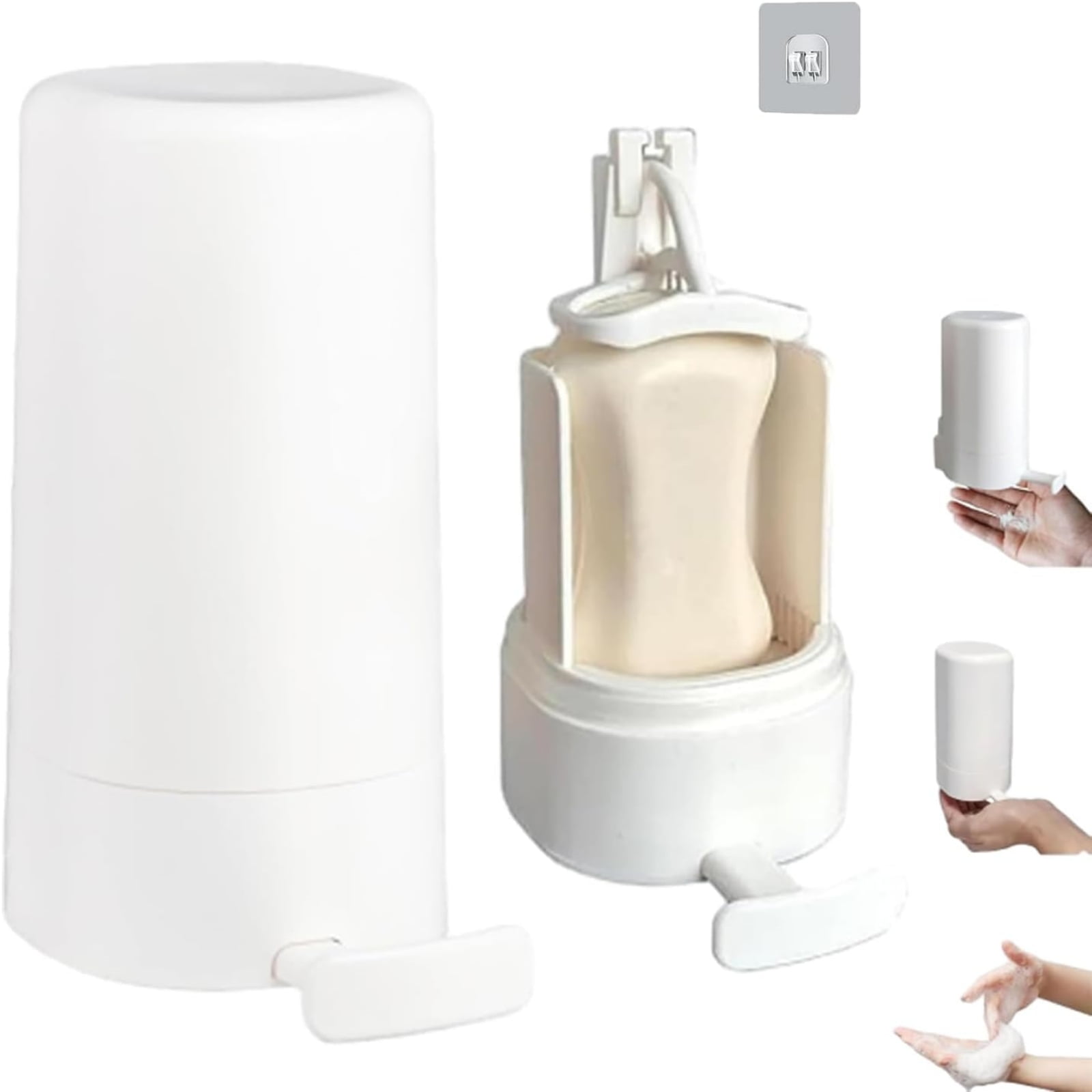 Soap Grinder Wall-Mounted No-Drill Adjustable Waterproof Soap Grinder ...